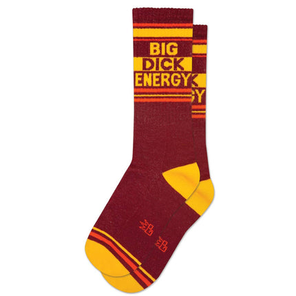 Gumball Poodle Big Dick Energy Gym Crew Socks
