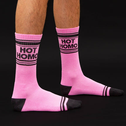 Gumball Poodle Hot Homo Gym Crew Socks
