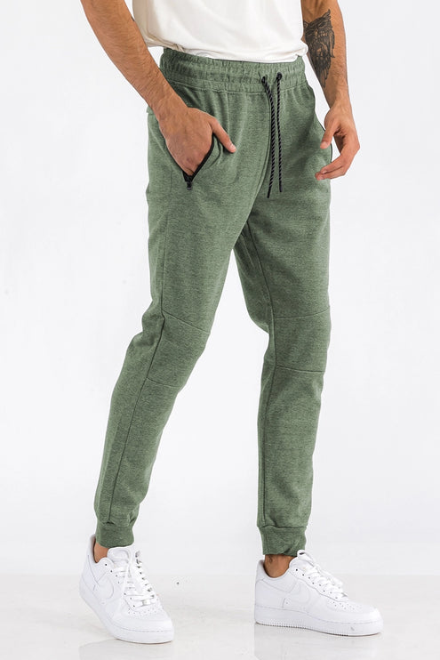 WEIV Sweat Jogger Pants - Heather Olive