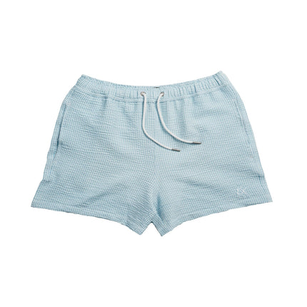 Eight X Pale Wave 4-Inch Seersucker Swim Shorts - Blue Stripe
