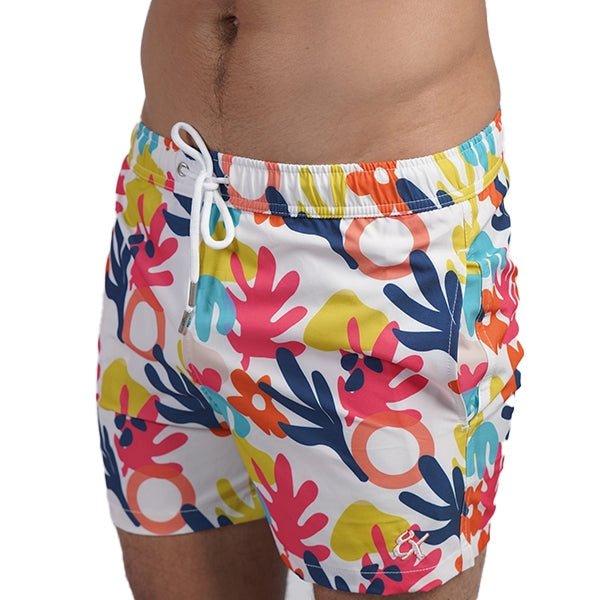 Eight X Friendly Palms 4-Inch Swim Shorts