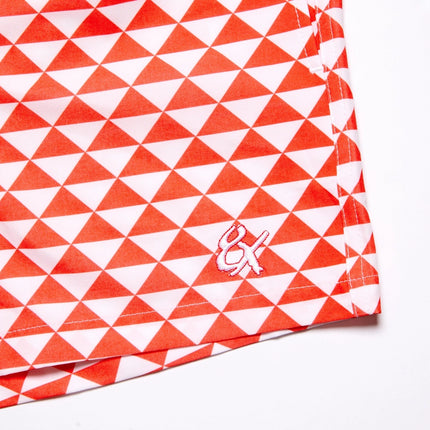 Eight X Triangle Breeze 4-Inch Swim Shorts - Red