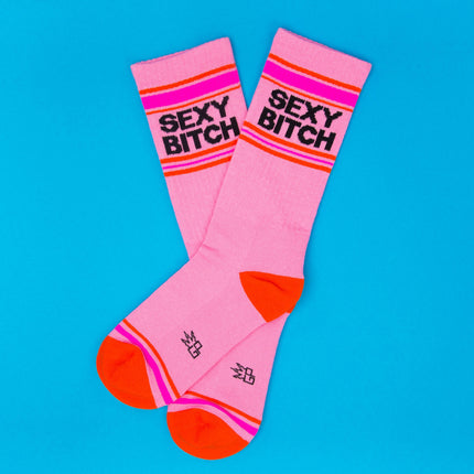 Gumball Poodle Sexy Bitch Gym Crew Socks