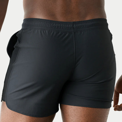 AWRY Edge 4-Inch Shorts W/Mesh Panel - Black