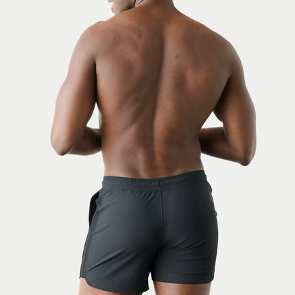 AWRY Edge 4-Inch Shorts W/Mesh Panel - Black