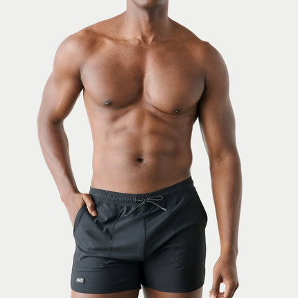 AWRY Edge 4-Inch Shorts W/Mesh Panel - Black