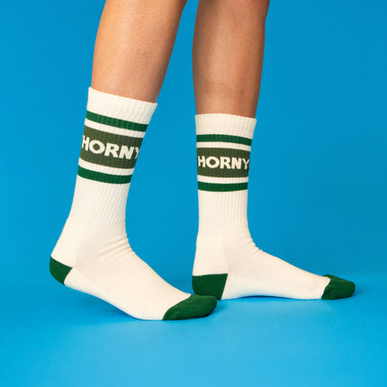 Gumball Poodle Horny Gym Crew Socks