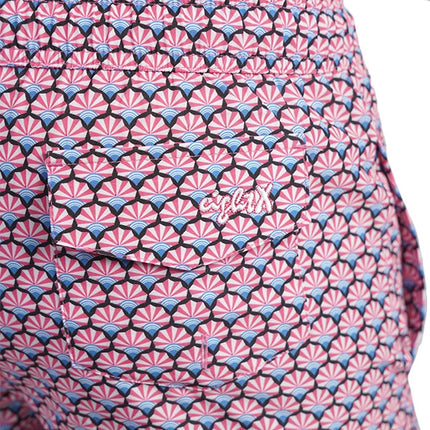 Eight X Peppermint 4-Inch Swim Shorts - Pink