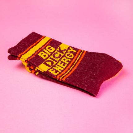 Gumball Poodle Big Dick Energy Gym Crew Socks