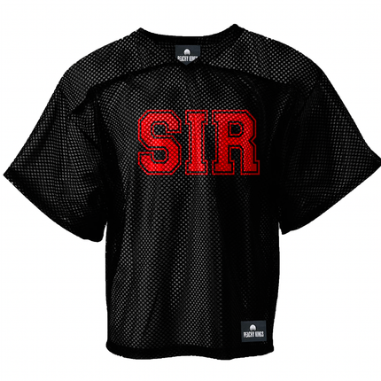 Peachy Kings Sir Mesh Football Jersey - Black