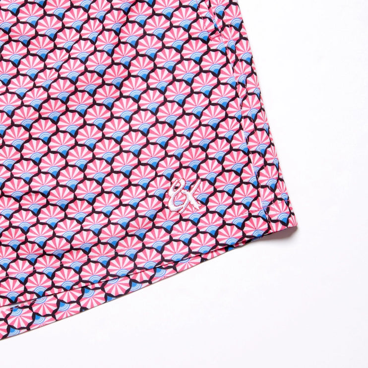 Eight X Peppermint 4" swim shorts pink