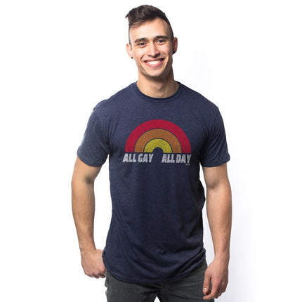 Solid Threads All Gay All Day t-shirt navy
