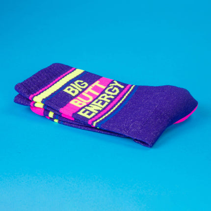 Gumball Poodle Big Butt Energy Crew Socks
