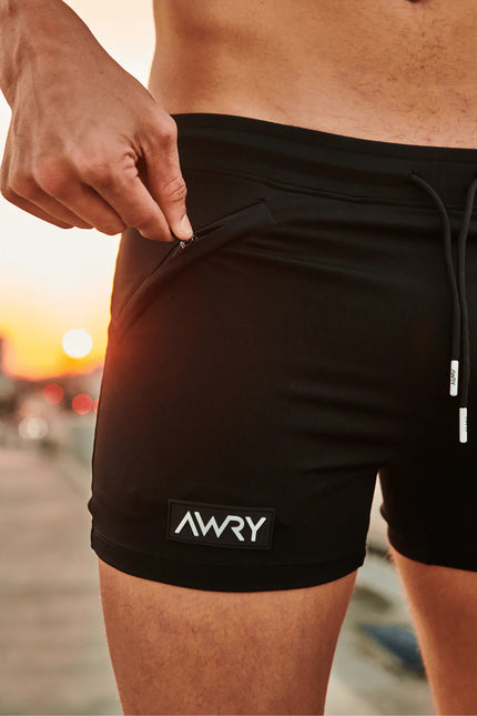 AWRY Freestyle 3.5-Inch Shorts - Black