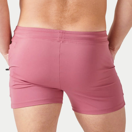 AWRY Freestyle 3.5-Inch Shorts - Blush Red