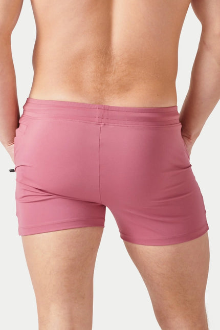 AWRY Freestyle 3.5-Inch Shorts - Blush Red