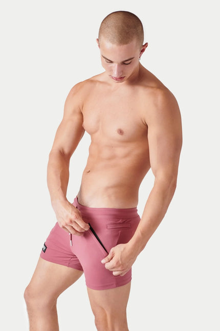 AWRY Freestyle 3.5-Inch Shorts - Blush Red