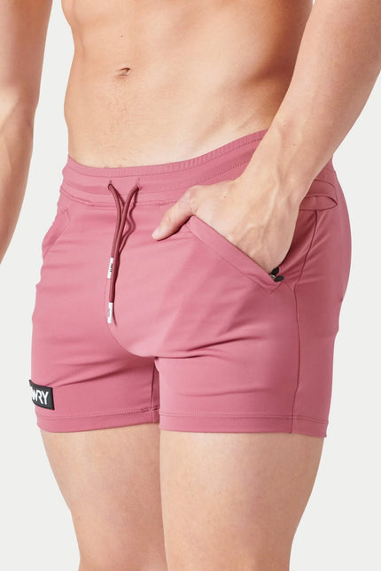 AWRY Freestyle 3.5-Inch Shorts - Blush Red