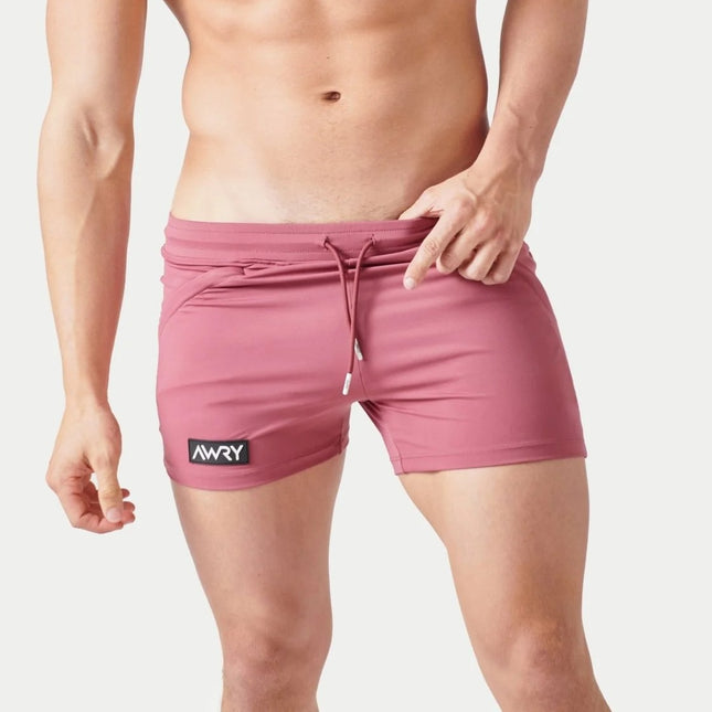 AWRY Freestyle 3.5-Inch Shorts - Blush Red