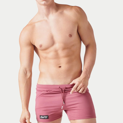 AWRY Freestyle 3.5-Inch Shorts - Blush Red