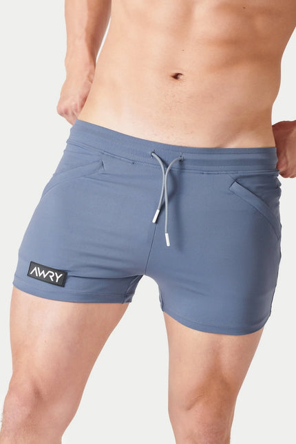 AWRY Freestyle 3.5-Inch Shorts - Cadet Grey