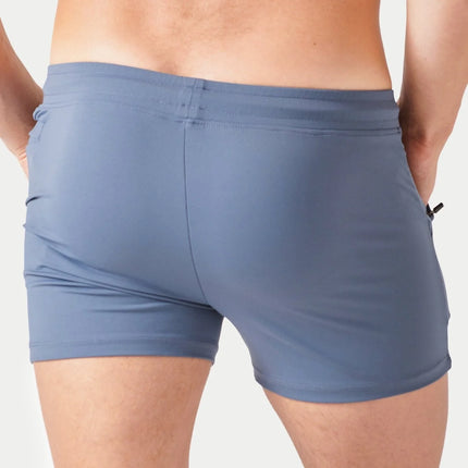 AWRY Freestyle 3.5-Inch Shorts - Cadet Grey