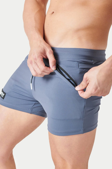 AWRY Freestyle 3.5-Inch Shorts - Cadet Grey