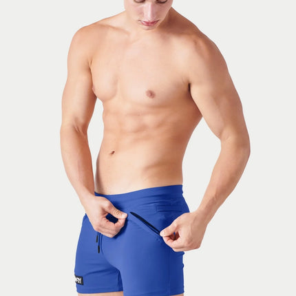 AWRY Freestyle 3.5-Inch Shorts - Cobalt Blue