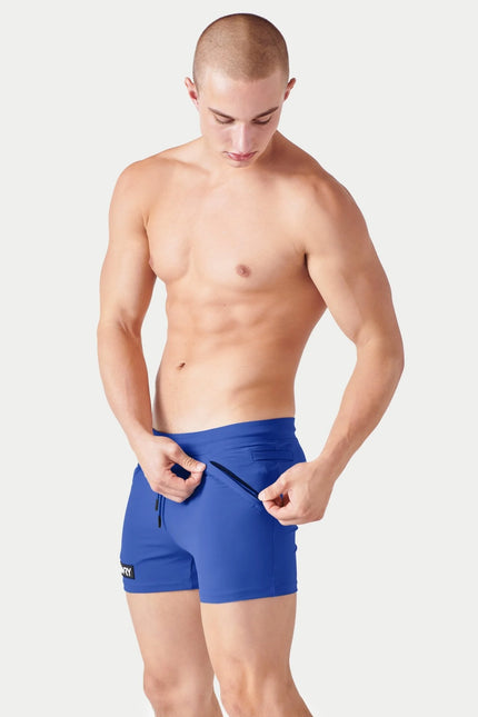 AWRY Freestyle 3.5-Inch Shorts - Cobalt Blue