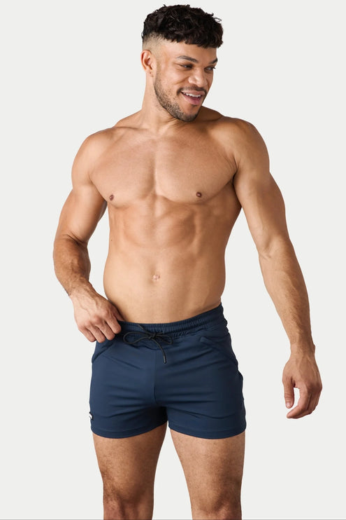 AWRY Freestyle 3.5-Inch Shorts - Midnight Blue
