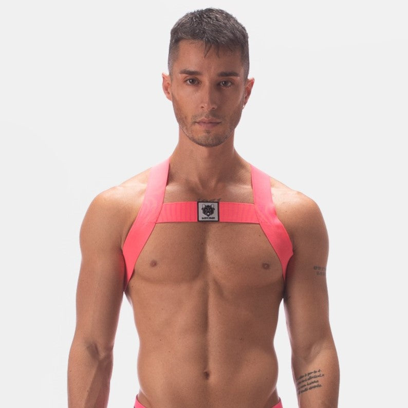 Barcode Berlin Leonsh harness neon pink