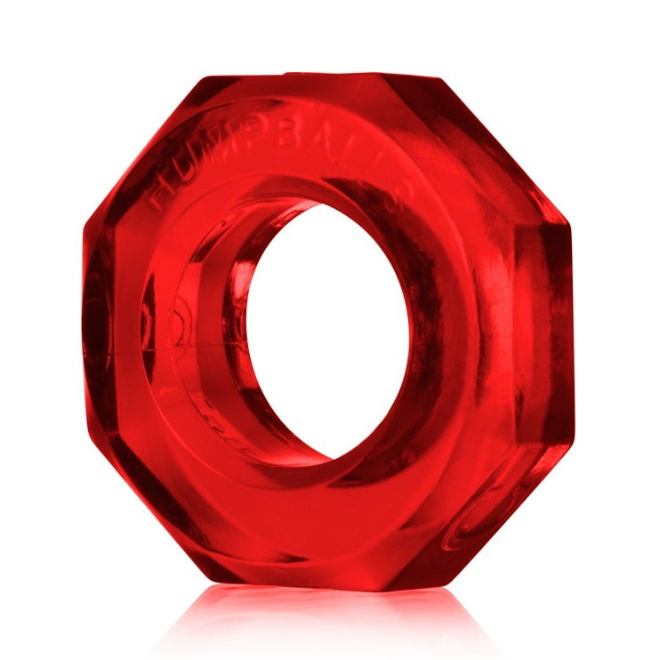 Oxballs Humpballs Jelly Cockring - Ruby