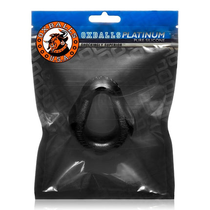 Oxballs Hung Bulge Cockring - Black