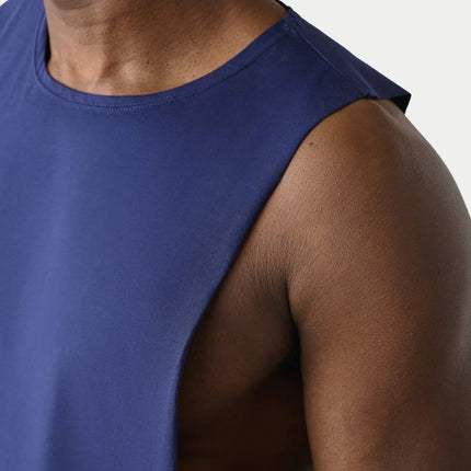 AWRY Impact Muscle Tank - Navy