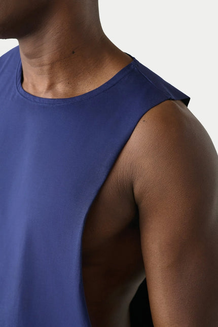 AWRY Impact Muscle Tank - Navy