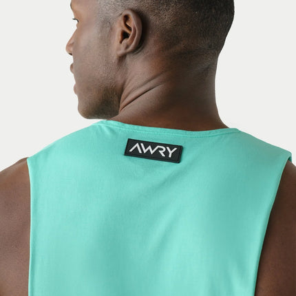 AWRY Impact Muscle Tank - Turquoise