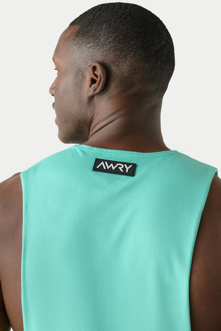 AWRY Impact Muscle Tank - Turquoise