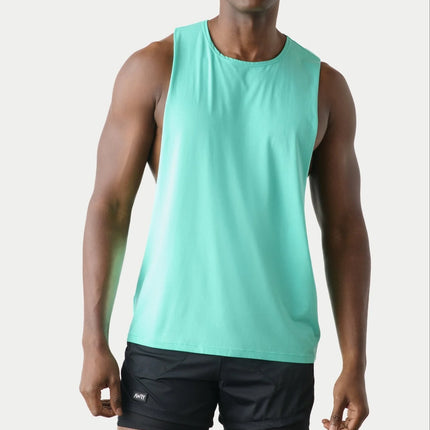 AWRY Impact Muscle Tank - Turquoise