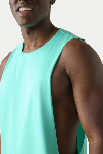 AWRY Impact Muscle Tank - Turquoise