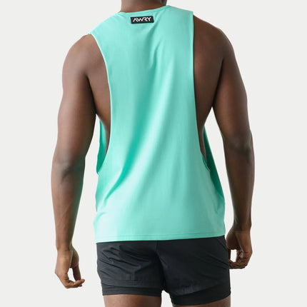 AWRY Impact Muscle Tank - Turquoise