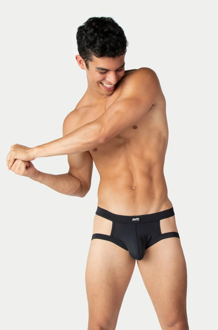 AWRY Impulse Jock Thong - Black