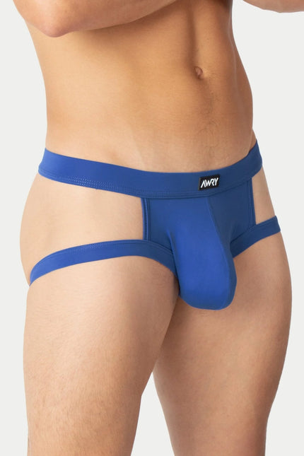 AWRY Impulse Jock Thong - Blue