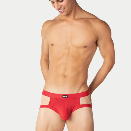 AWRY Impulse Jock Thong - Red