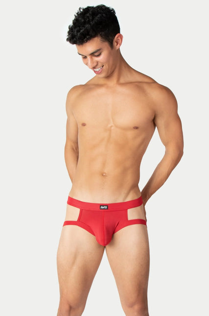 AWRY Impulse Jock Thong - Red