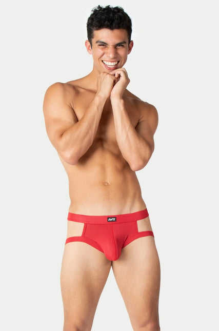 AWRY Impulse Jock Thong - Red