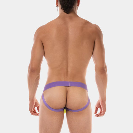 Barcode Berlin Arlo mesh jockstrap neon green