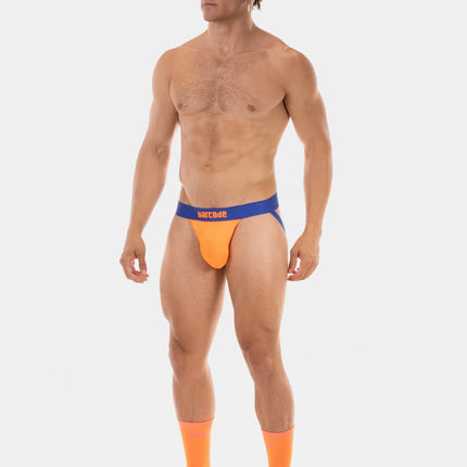 Barcode Berlin Arlo mesh jockstrap neon orange