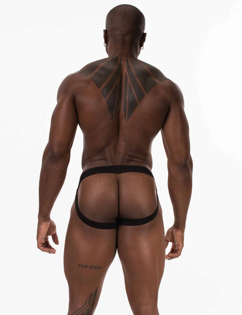 Barcode Berlin Let's Play Jockstrap W/Pocket - Black/Blue
