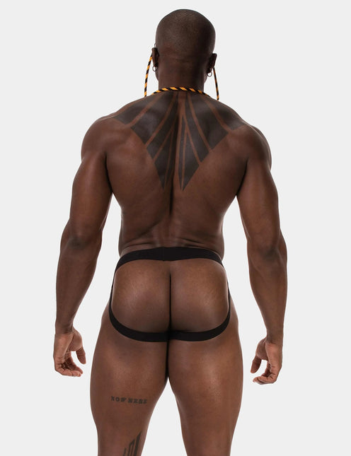Barcode Berlin Let's Play Jockstrap W/Pocket - Black/Yellow