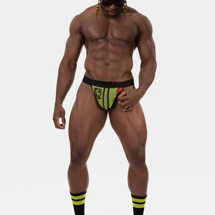 Barcode Berlin Let's Play jockstrap w/pocket black/yellow